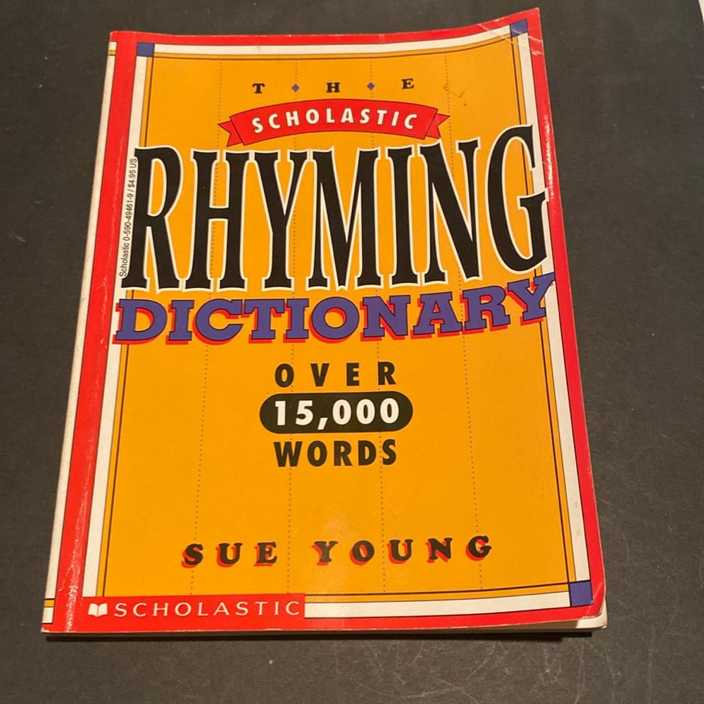 “Rhyming Dictionary,” Paperback